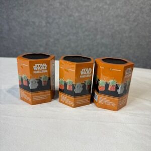 Hallmark Star Wars Mandalorian Halloween Mystery Ornaments 3 Pack New